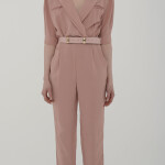 V NECK JUMPSUIT
