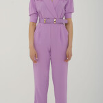 V NECK JUMPSUIT
