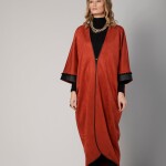 Velvet Printed Abaya