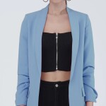 UNBUTTONED BLAZER